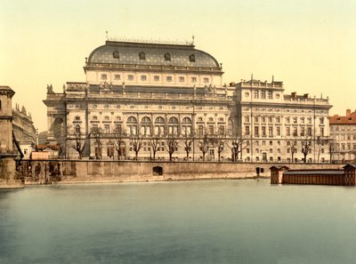 National Theatre in Prague (c.1890 - 1900) by English Photographer